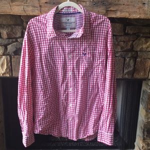 American Eagle vintage fit men’s button down shirt